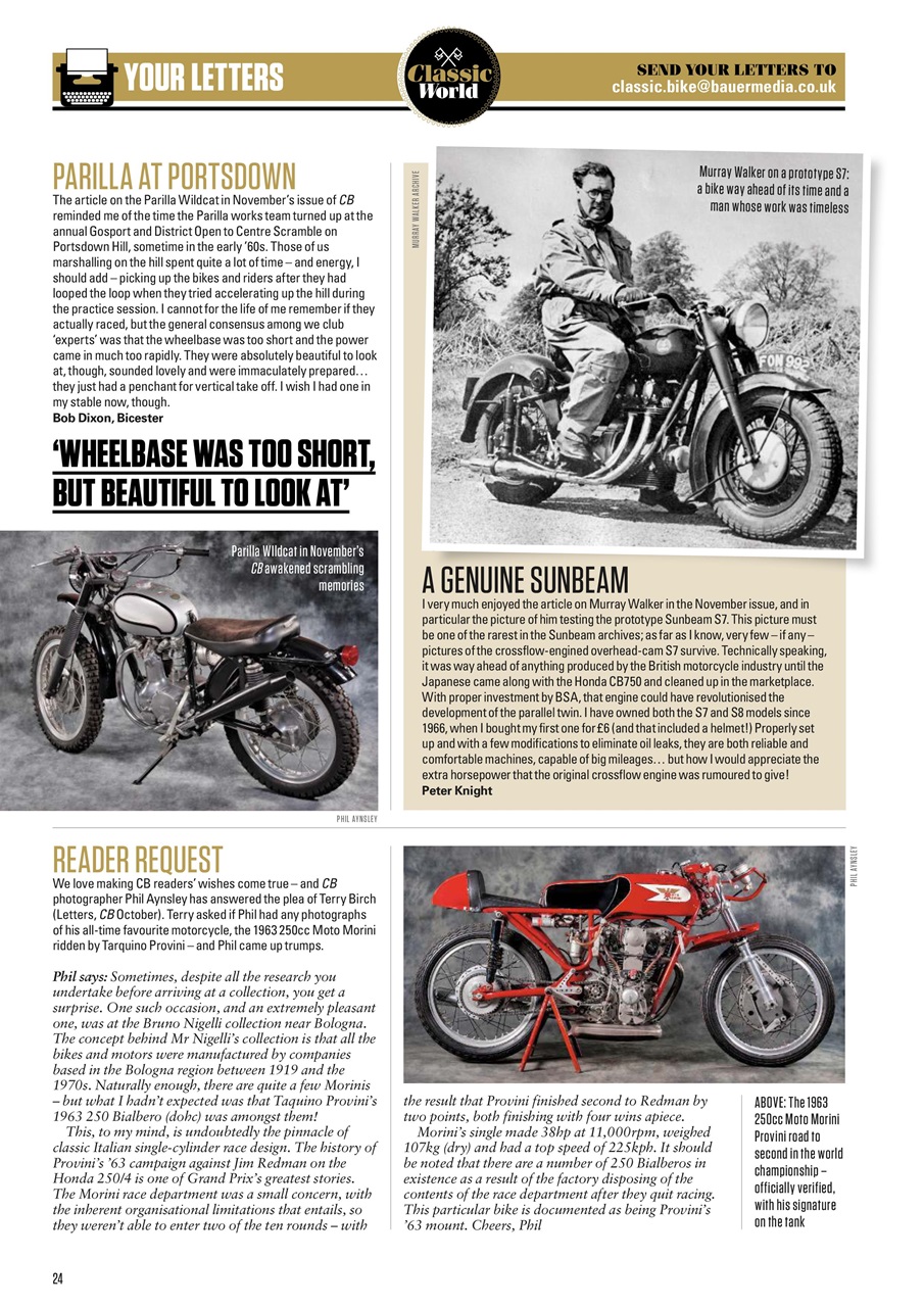 Classic Bike Preview Pages