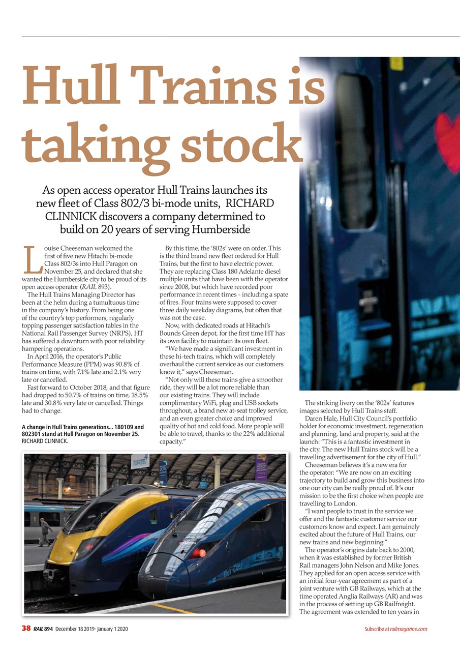 Rail Preview Pages