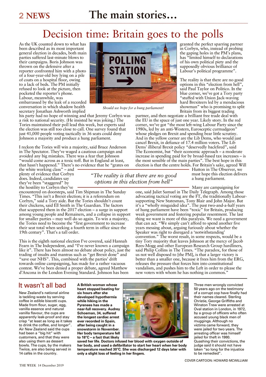 The Week Preview Pages