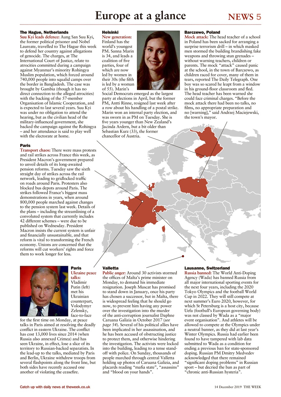 The Week Preview Pages