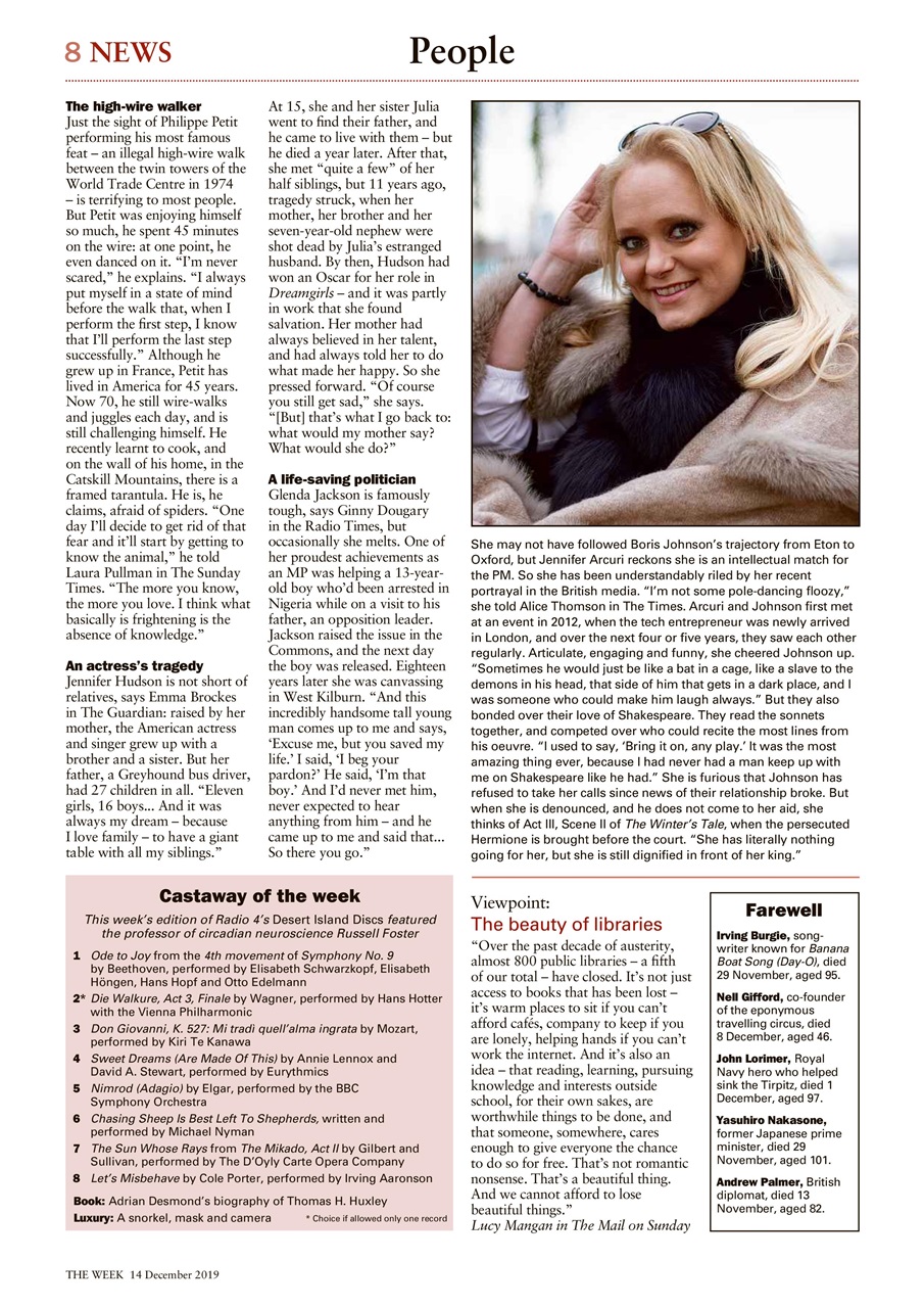 The Week Preview Pages