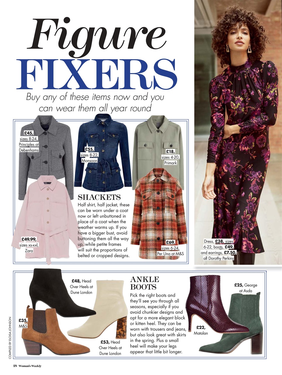 Woman's Weekly Preview Pages