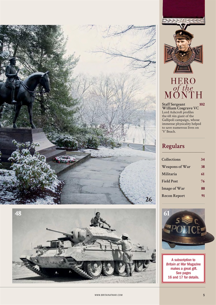 Britain at War Magazine Preview Pages