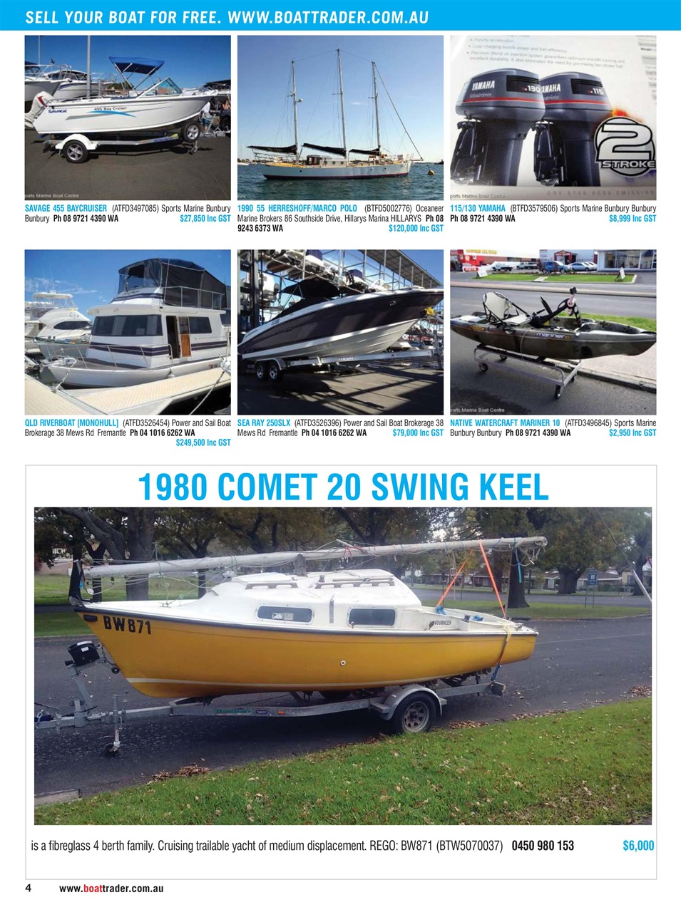 Boat Trader Australia Preview Pages