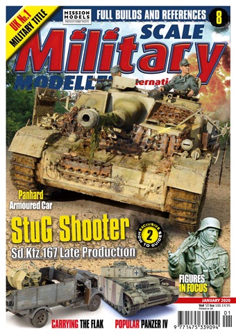 Scale Aviation and Military Modeller International (M) issue SMMI Vol 50 Iss 586 January 2020
