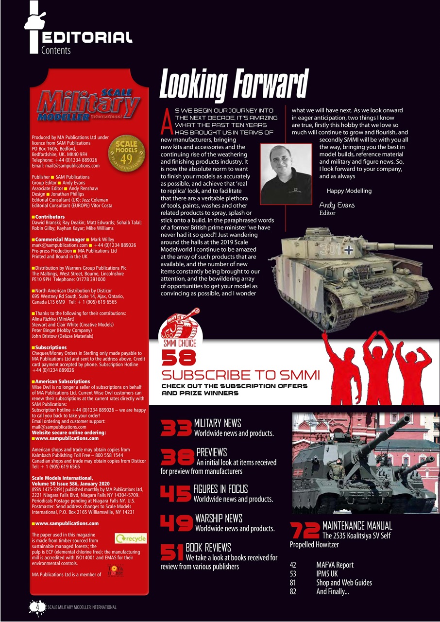 Scale Aviation and Military Modeller International (M) Preview Pages