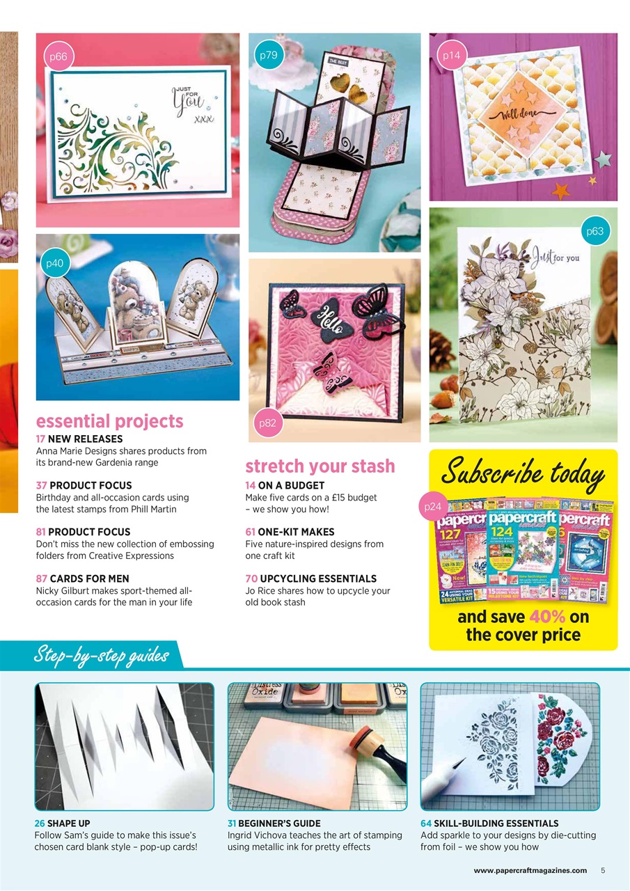 Papercraft Essentials Preview Pages