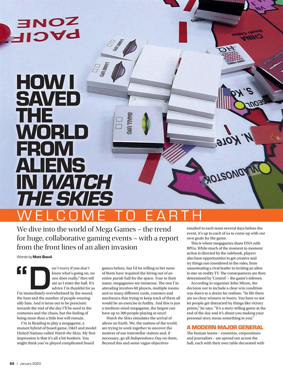 Tabletop Gaming Preview Pages