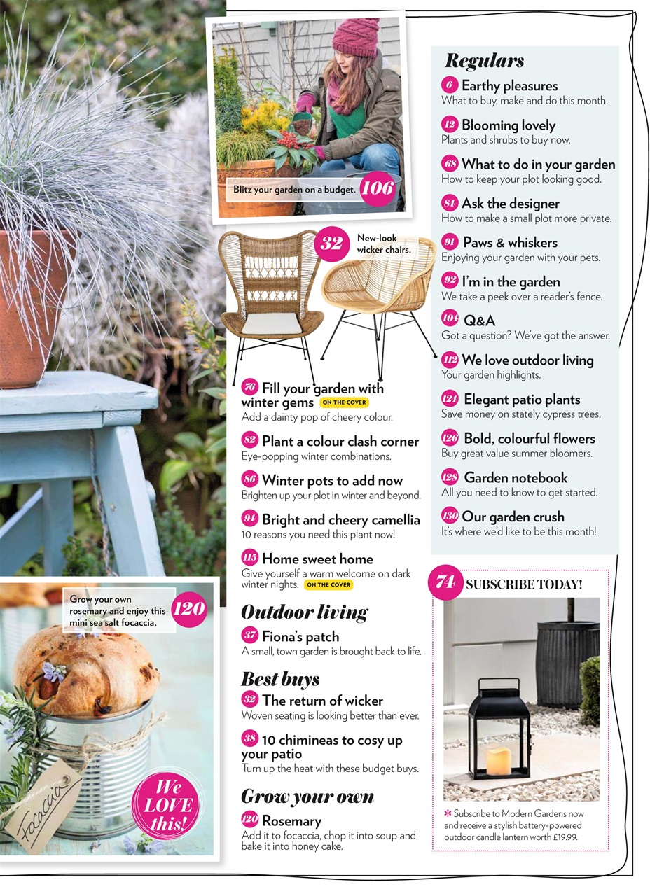 Modern Gardens Preview Pages