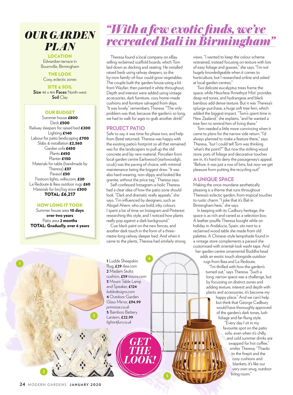 Modern Gardens Preview Pages