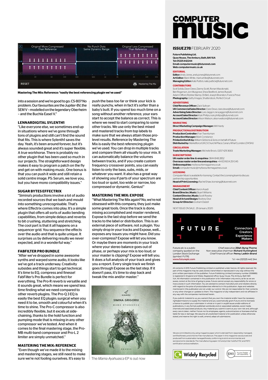 Computer Music Preview Pages