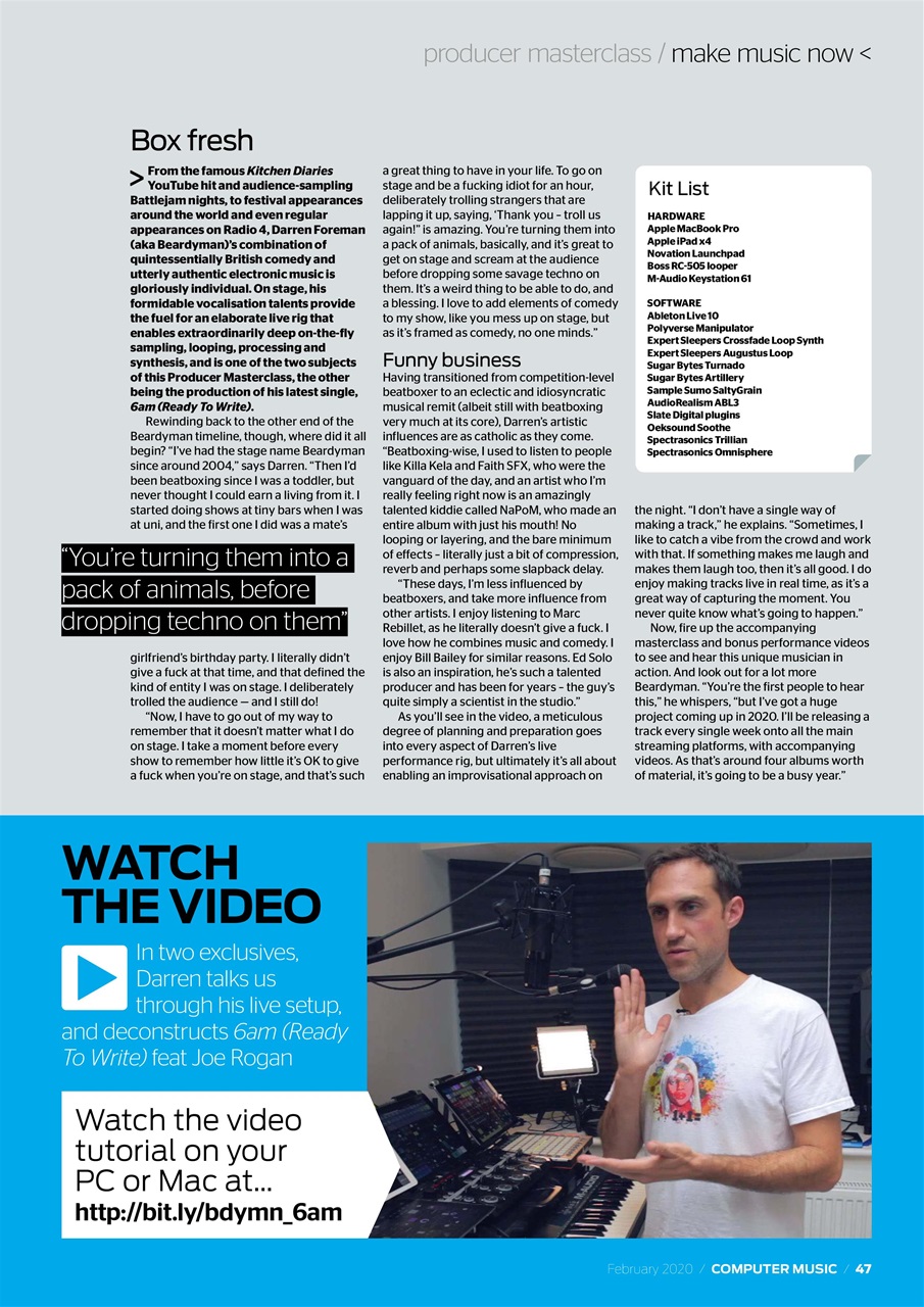 Computer Music Preview Pages