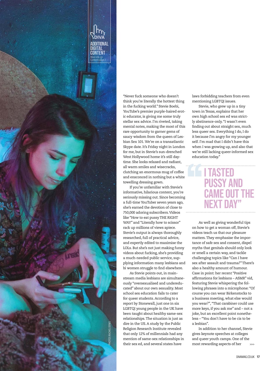 DIVA Magazine Preview Pages