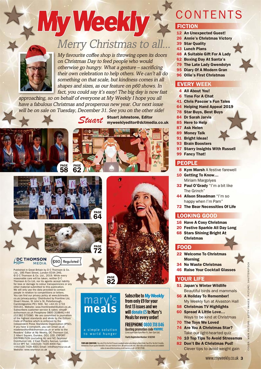 My Weekly Preview Pages