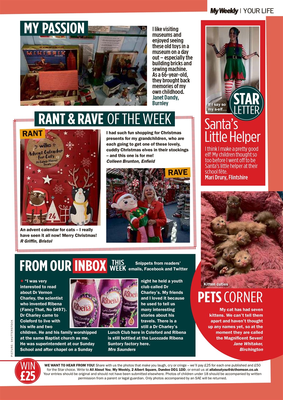 My Weekly Preview Pages