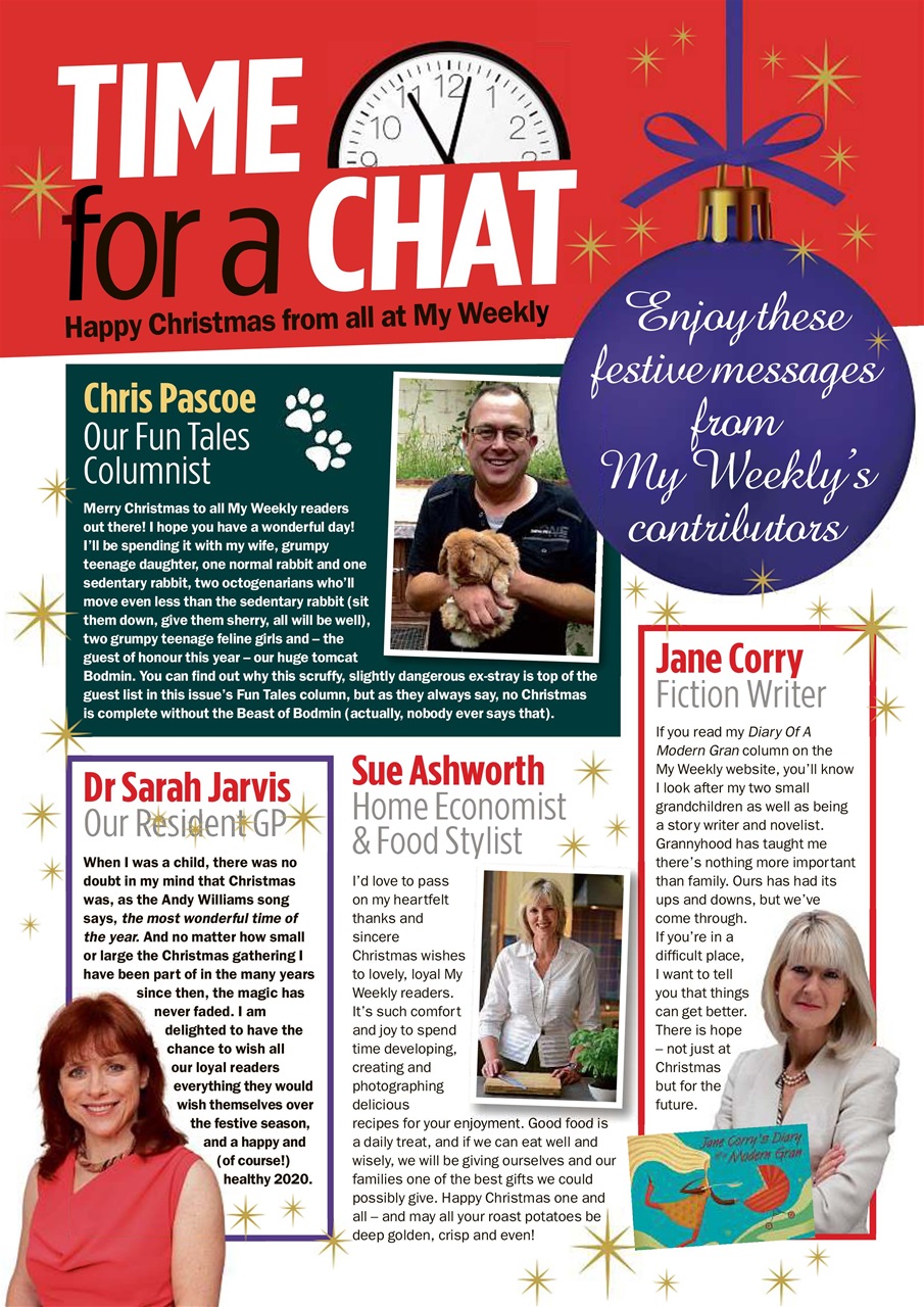 My Weekly Preview Pages