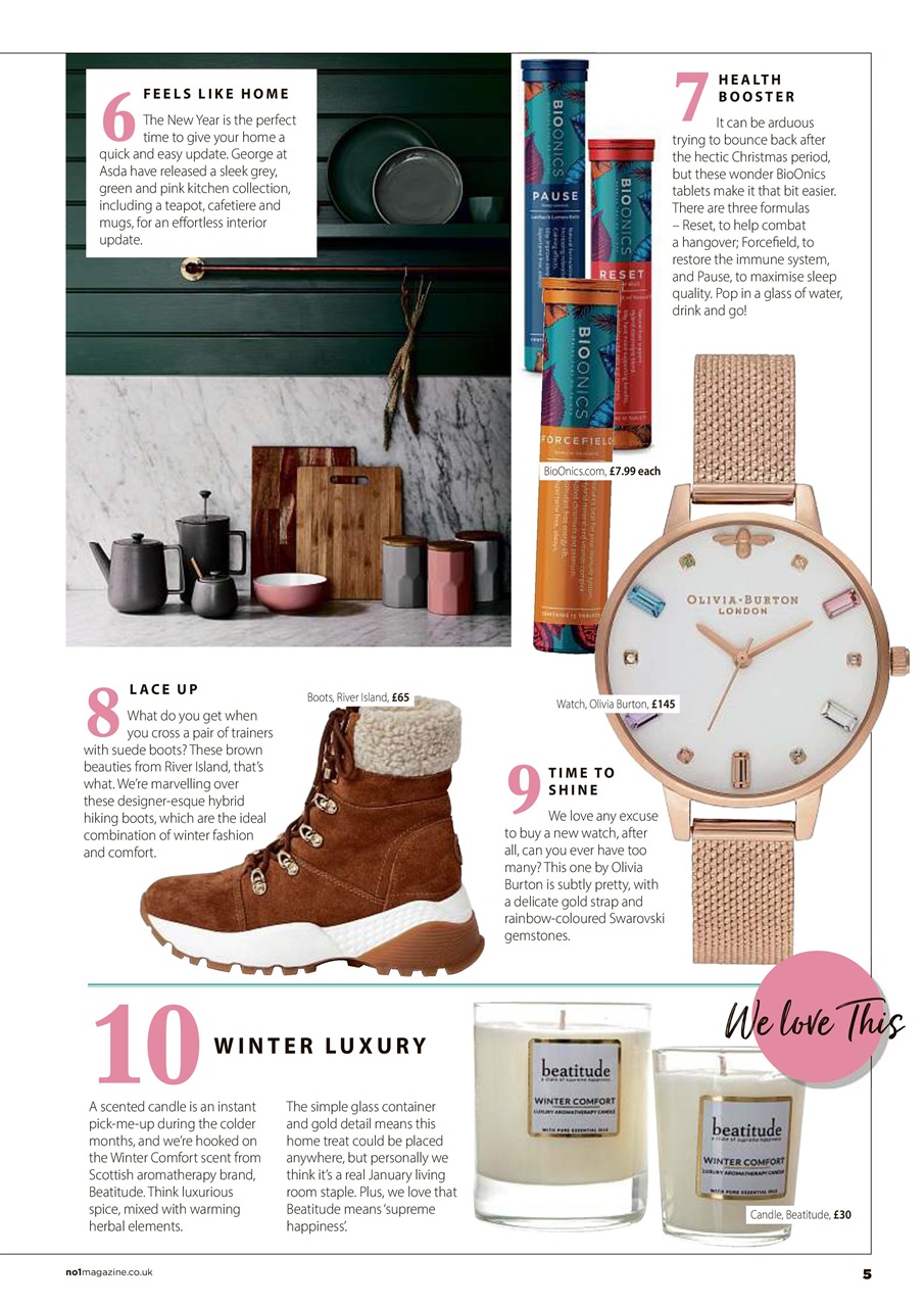 Number 1 Magazine Preview Pages