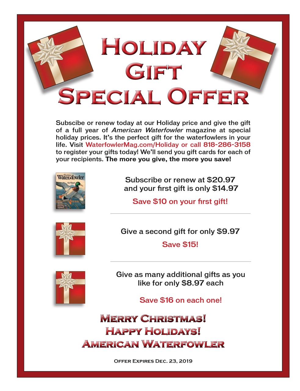 American Waterfowler Preview Pages