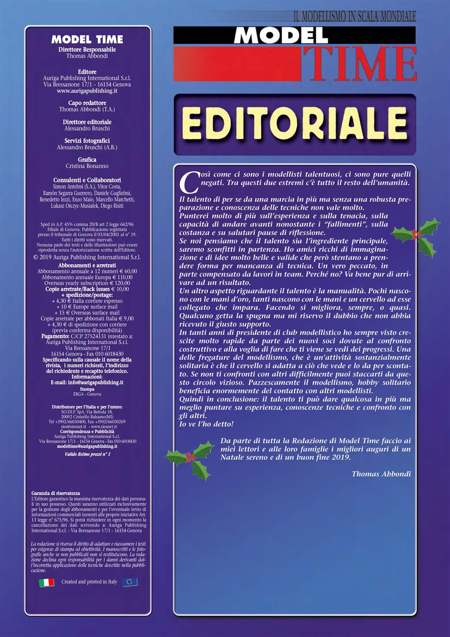 Model Time Preview Pages