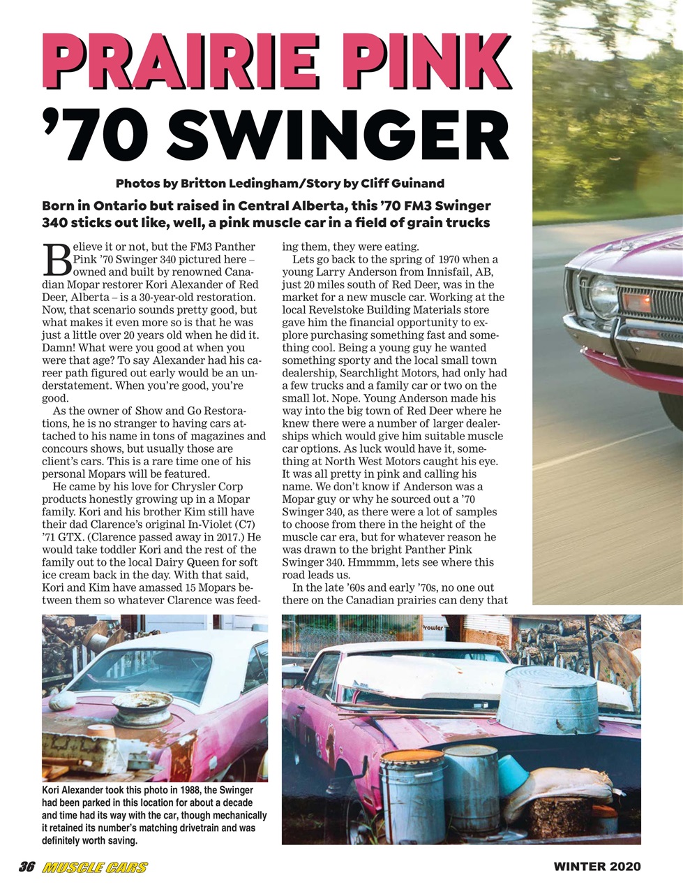 Muscle Cars Preview Pages