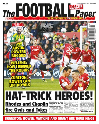 The Football League Paper issue 15th December 2019