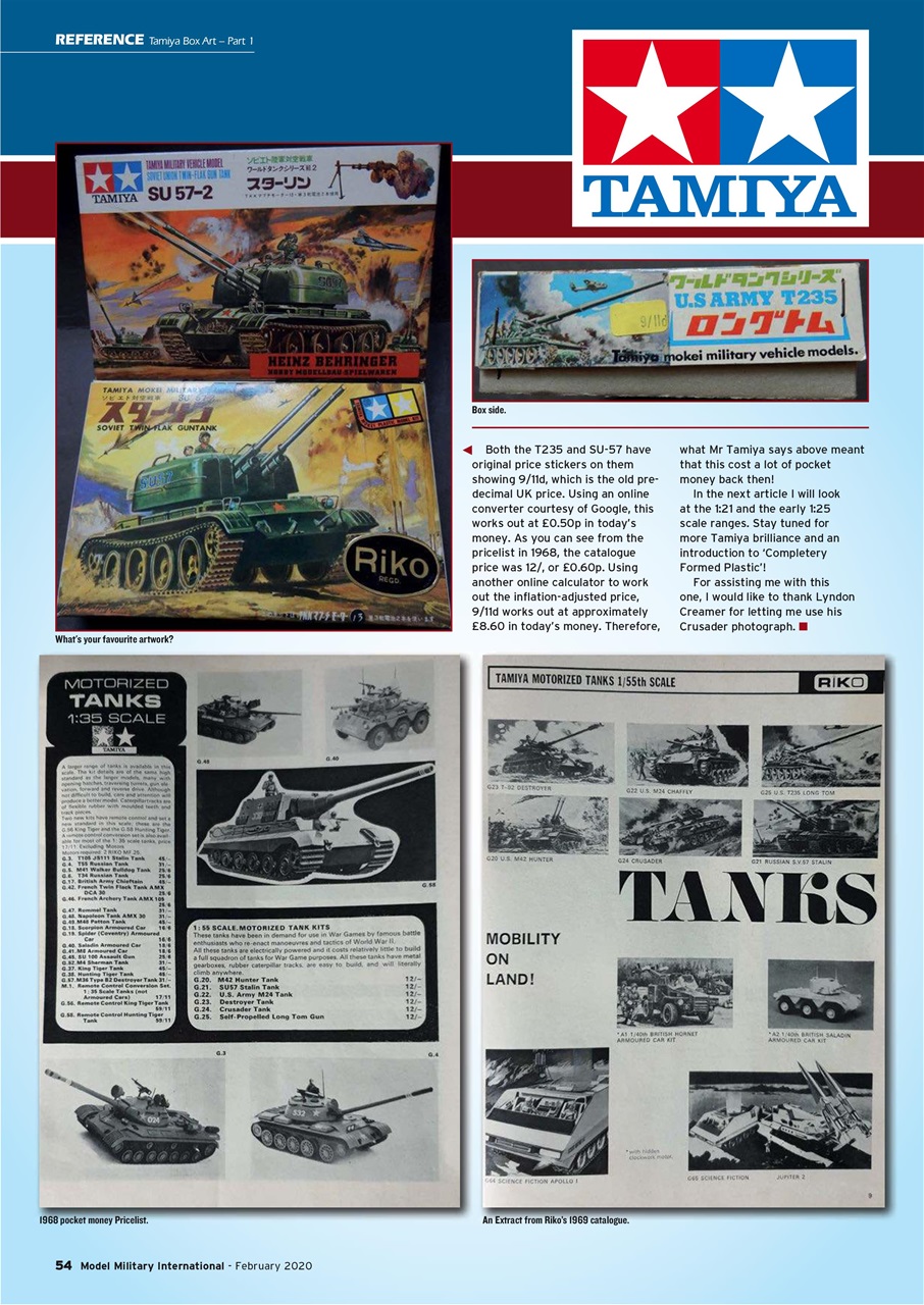 Model Military International Preview Pages