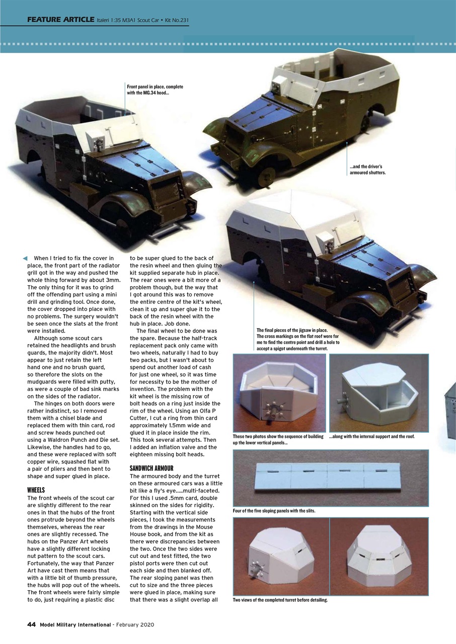 Military Modelling International Magazine Preview Pages