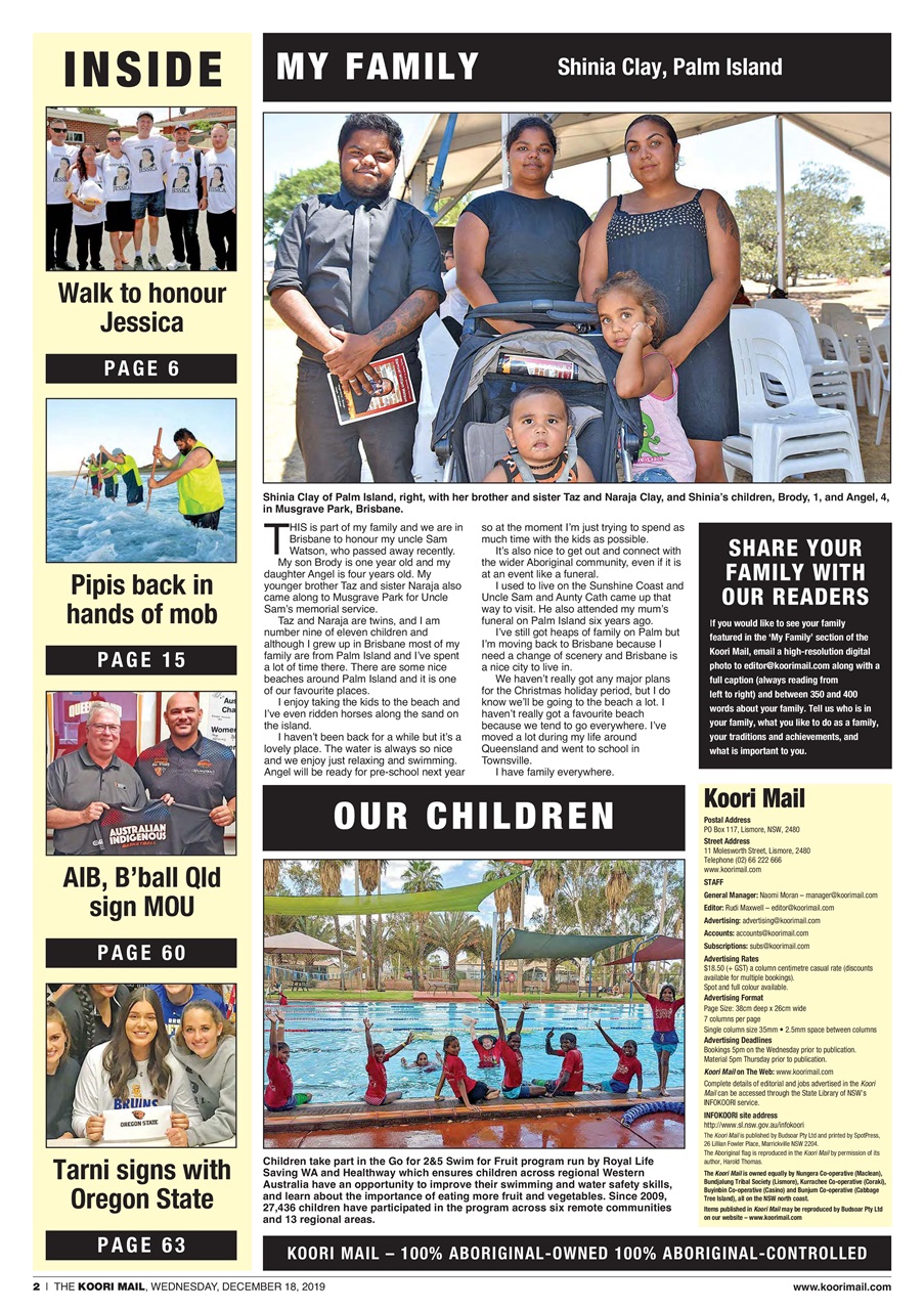 Koori Mail Preview Pages