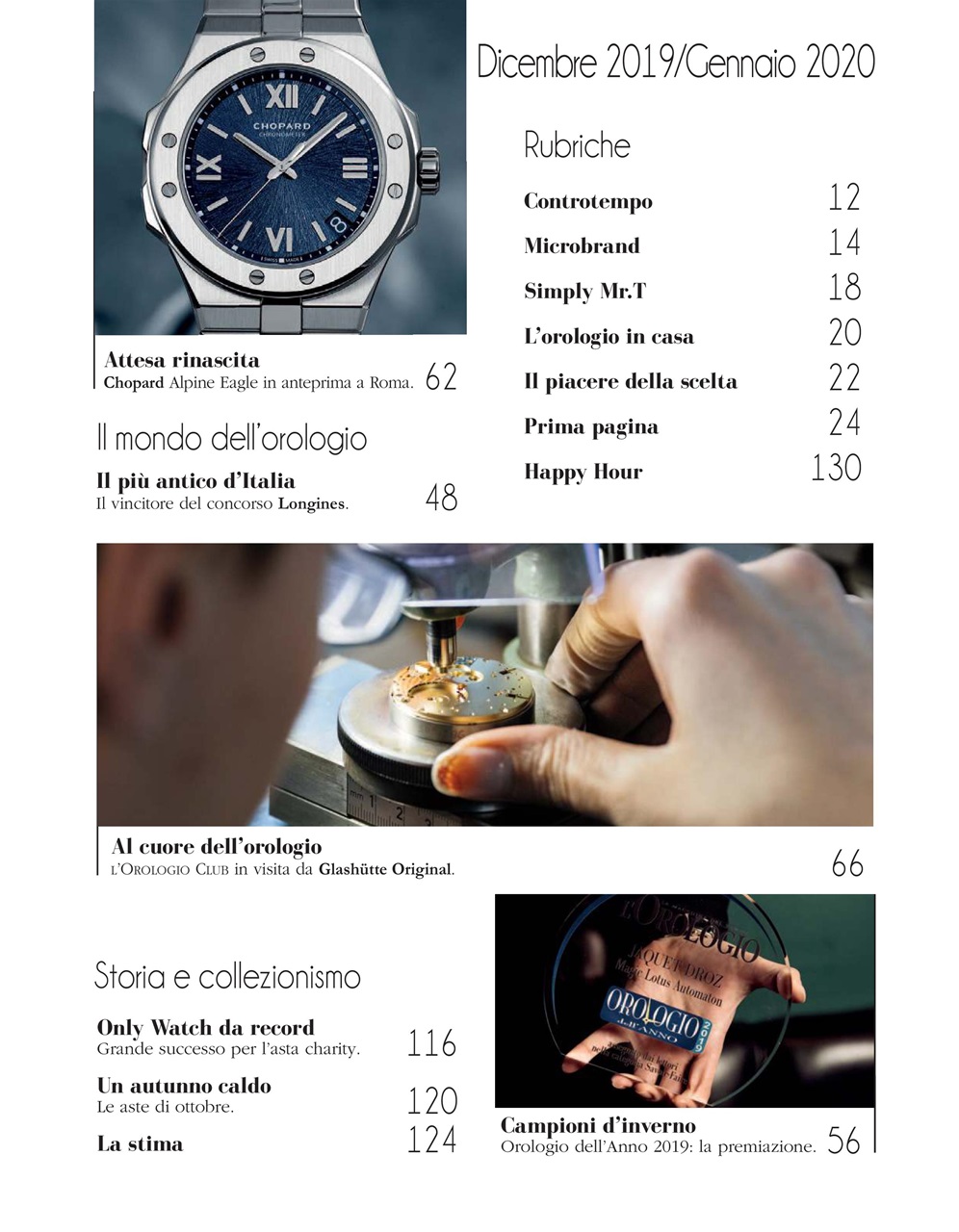 L'Orologio Preview Pages