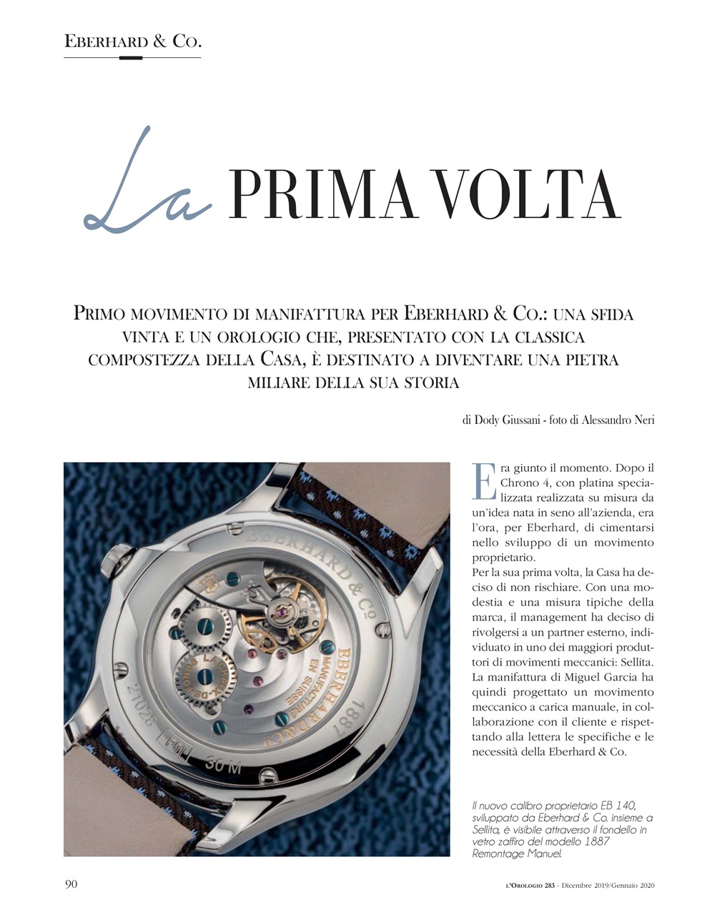 L'Orologio Preview Pages