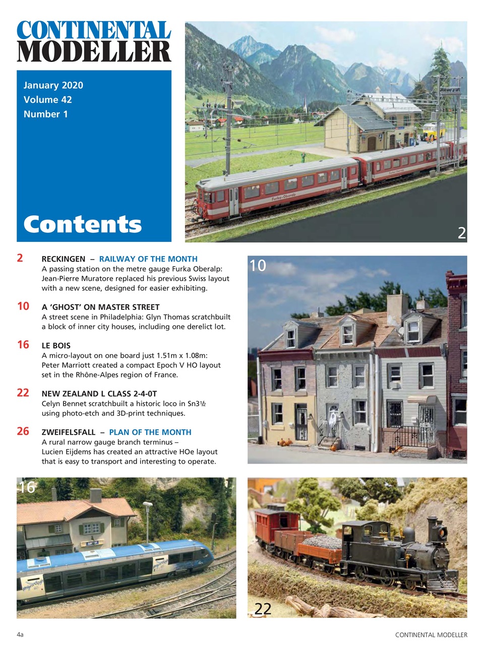 Continental Modeller Preview Pages