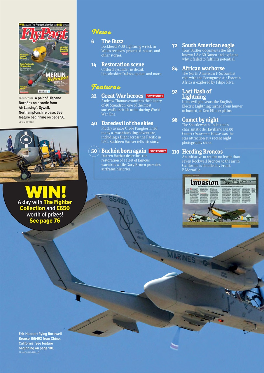 FlyPast Preview Pages