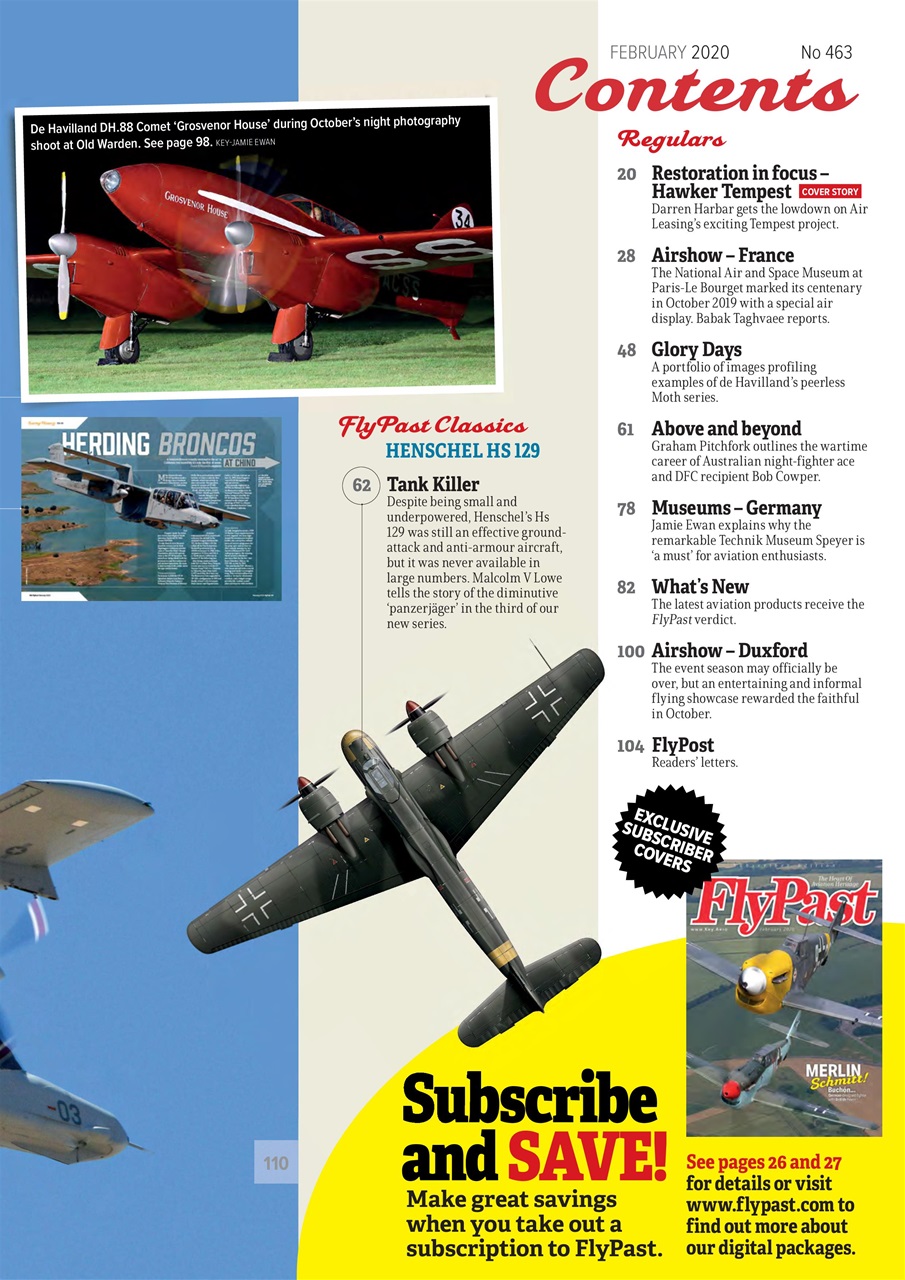 FlyPast Preview Pages