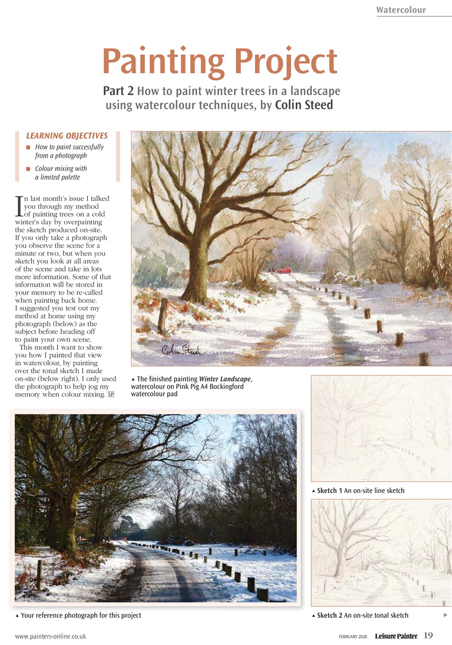 Leisure Painter & The Artist Preview Pages