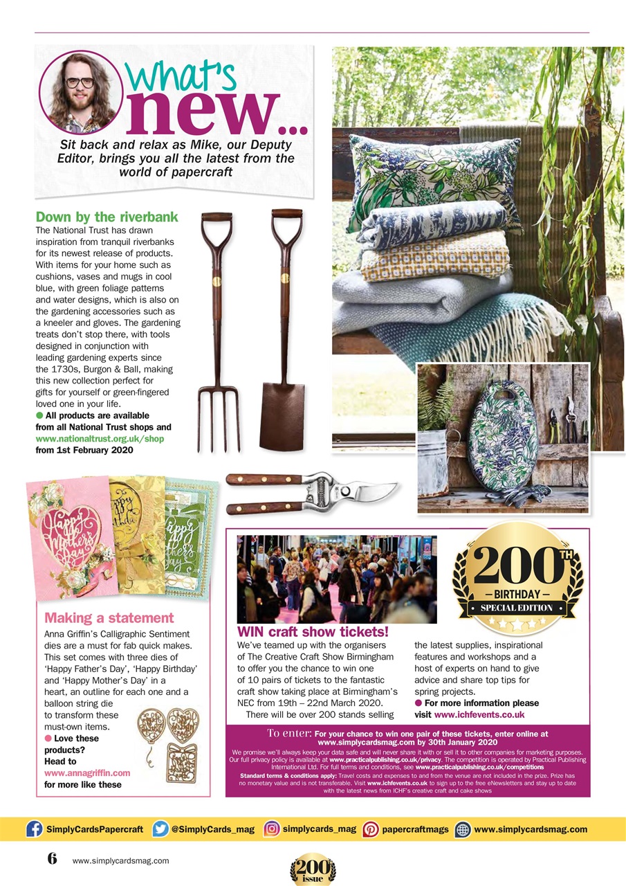 Simply Cards & Papercraft Preview Pages