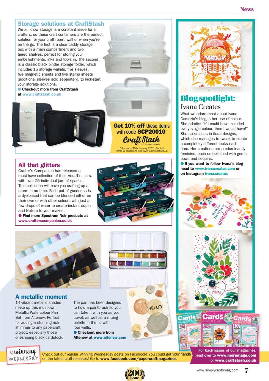 Simply Cards & Papercraft Preview Pages