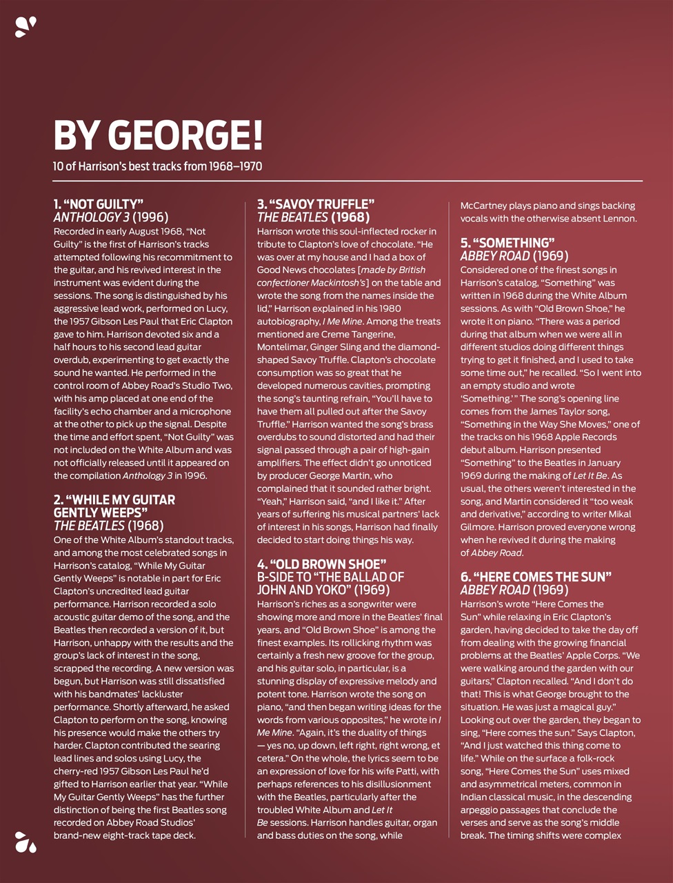 Guitar Player Preview Pages