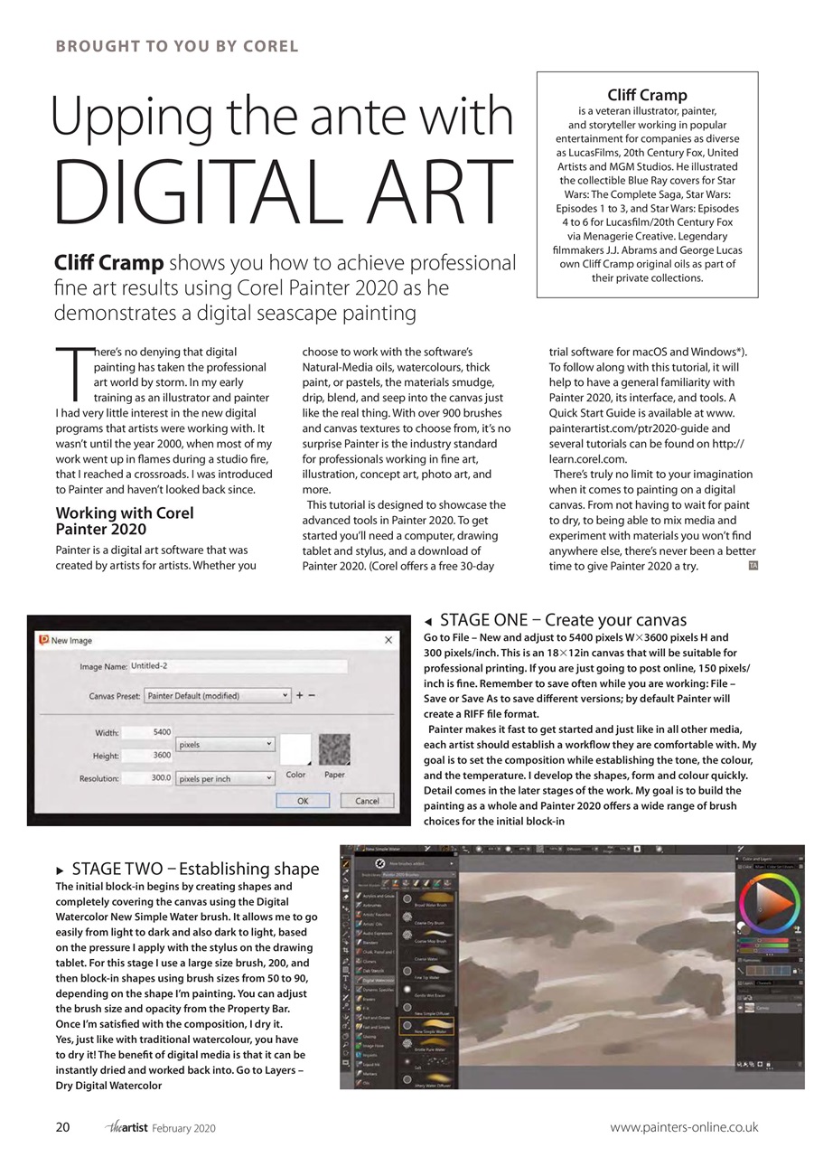 The Artist Preview Pages