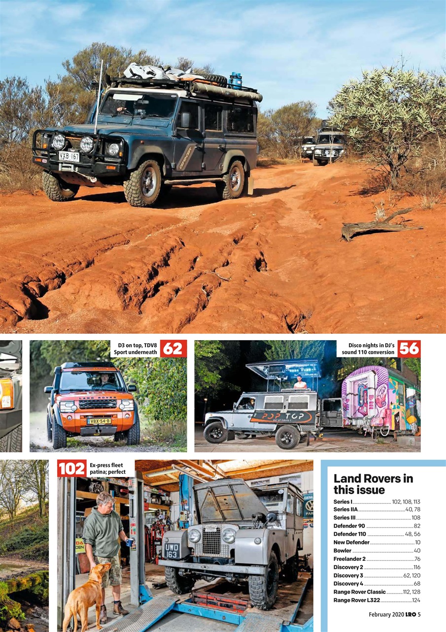 Land Rover Owner Preview Pages