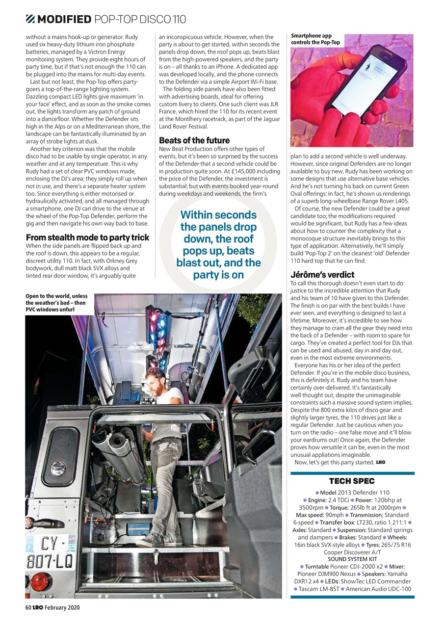 Land Rover Owner Preview Pages