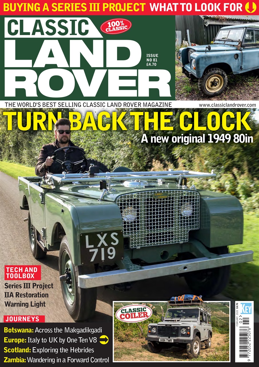 Classic Land Rover Magazine Preview Pages