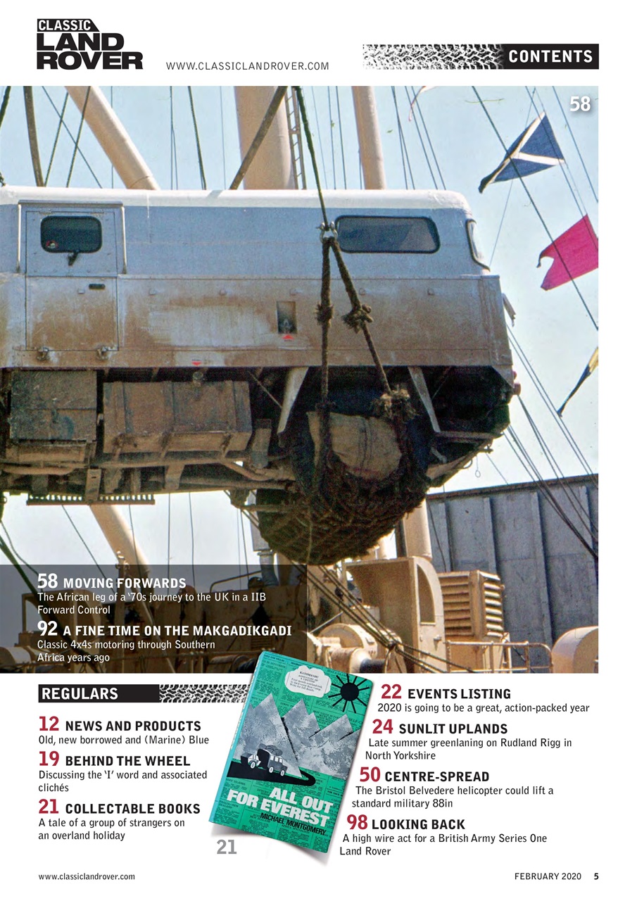 Classic Land Rover Magazine Preview Pages