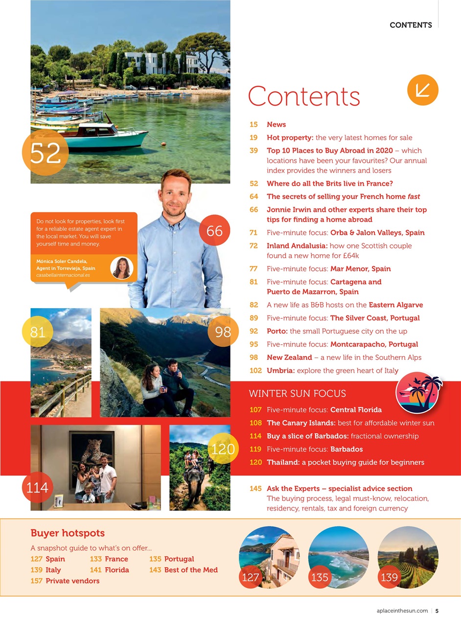 A Place in the Sun Magazine Preview Pages