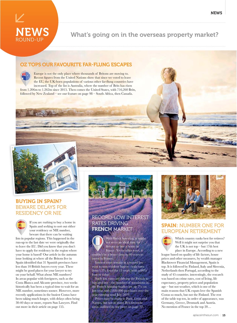 A Place in the Sun Magazine Preview Pages