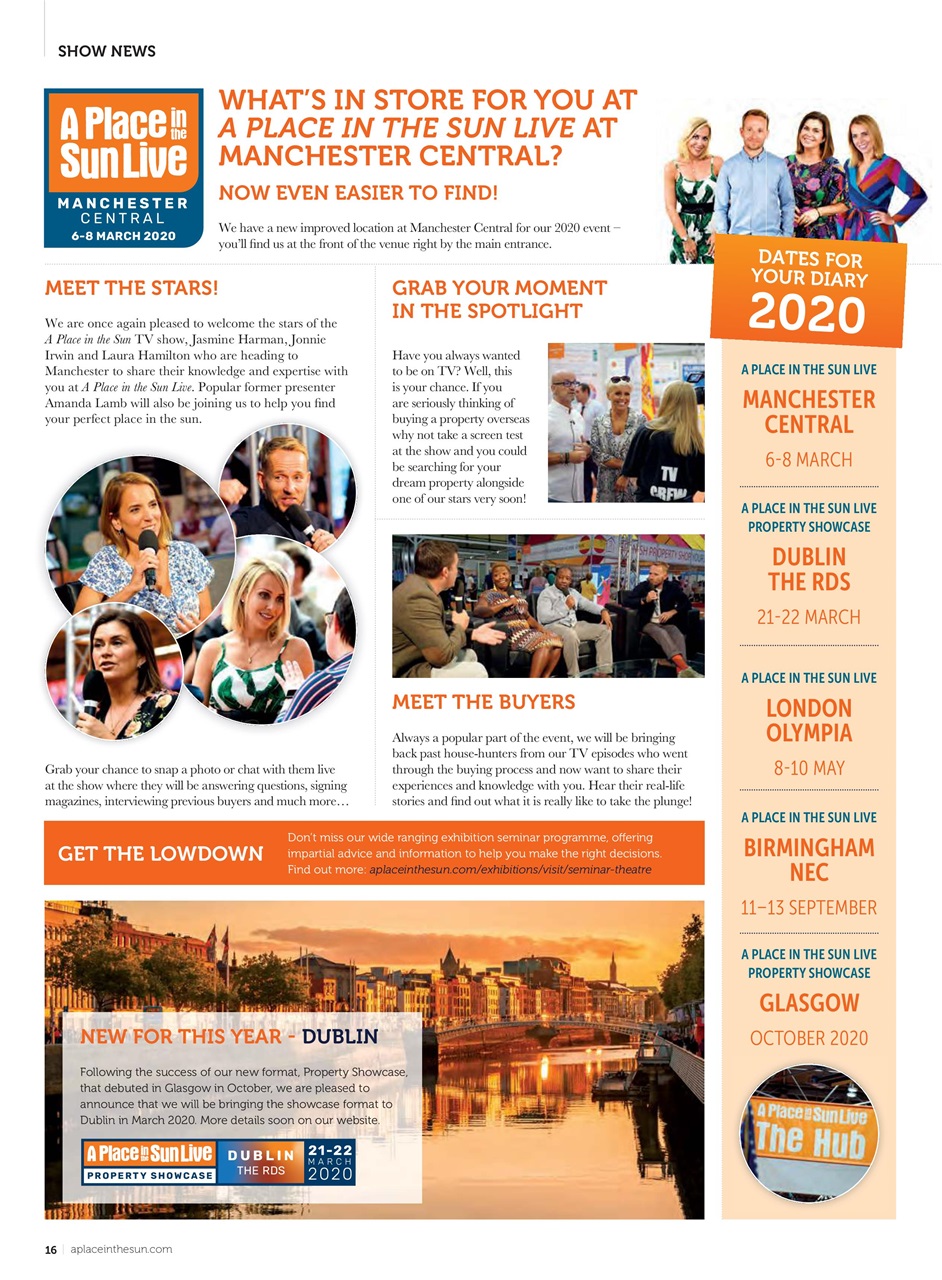 A Place in the Sun Magazine Preview Pages