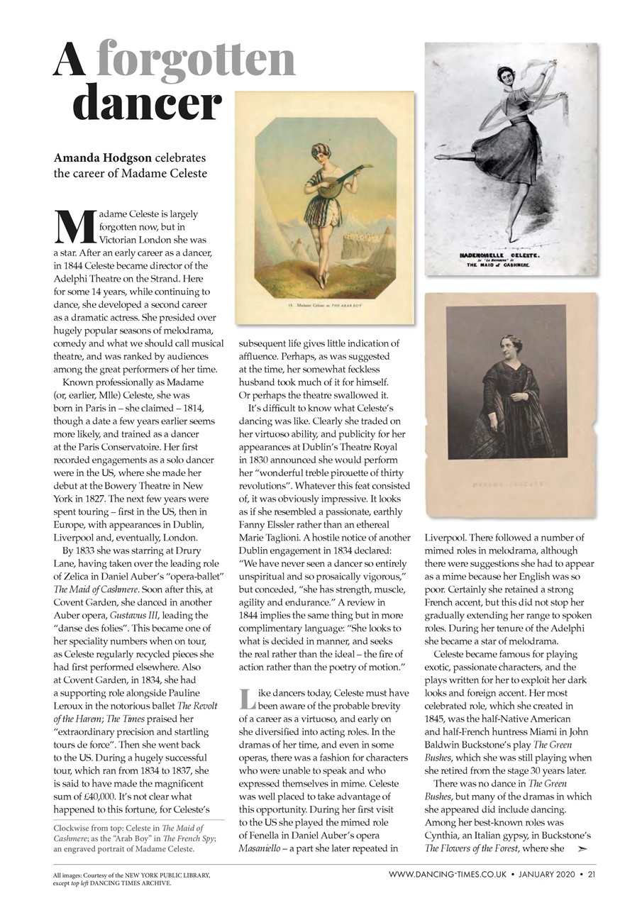 Dancing Times Preview Pages