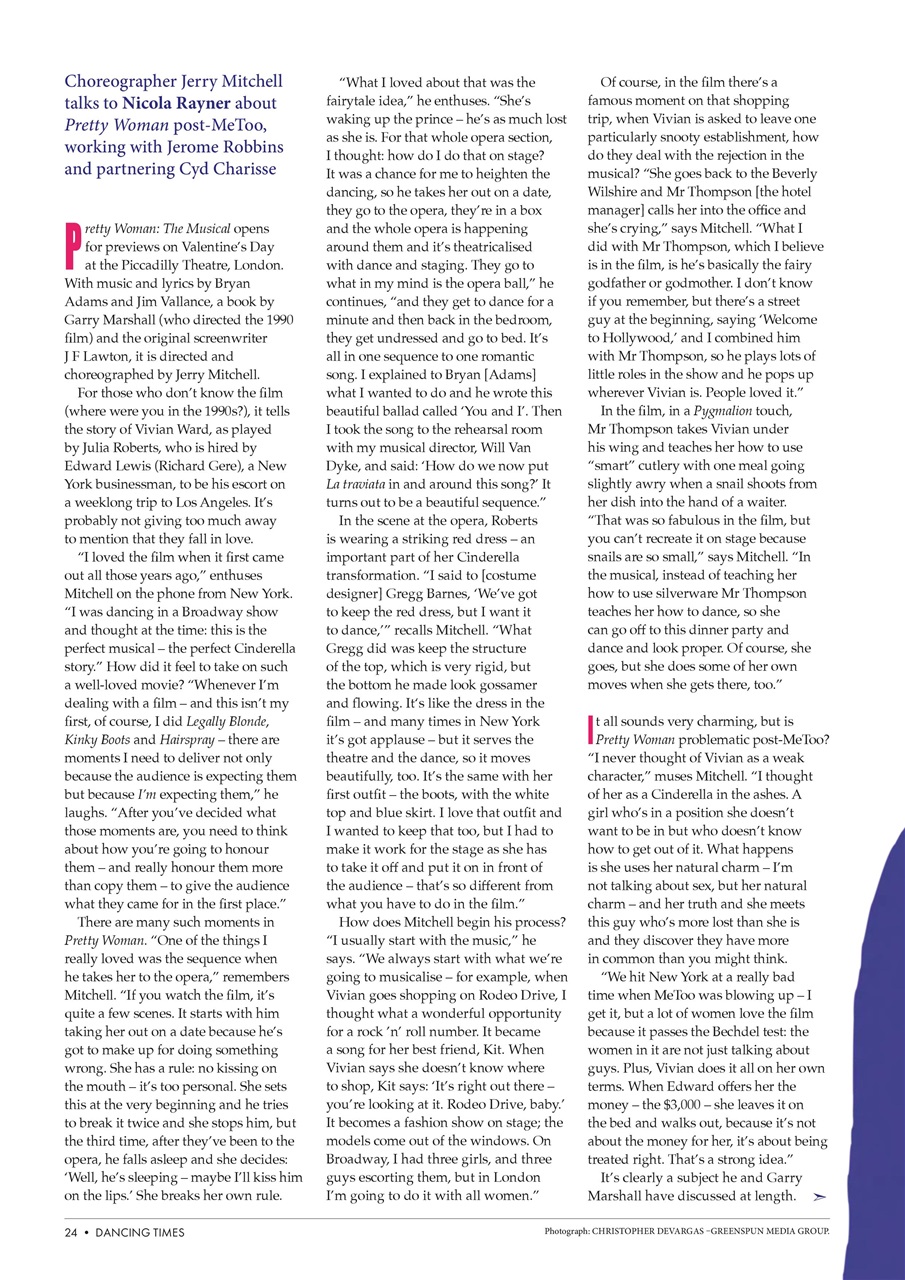 Dancing Times Preview Pages