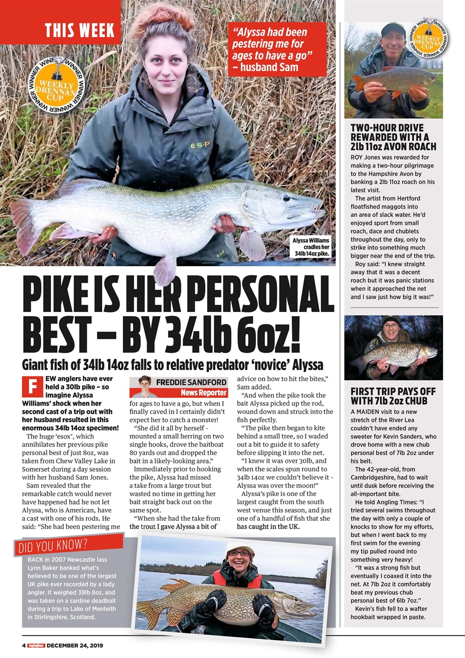 Angling Times Preview Pages
