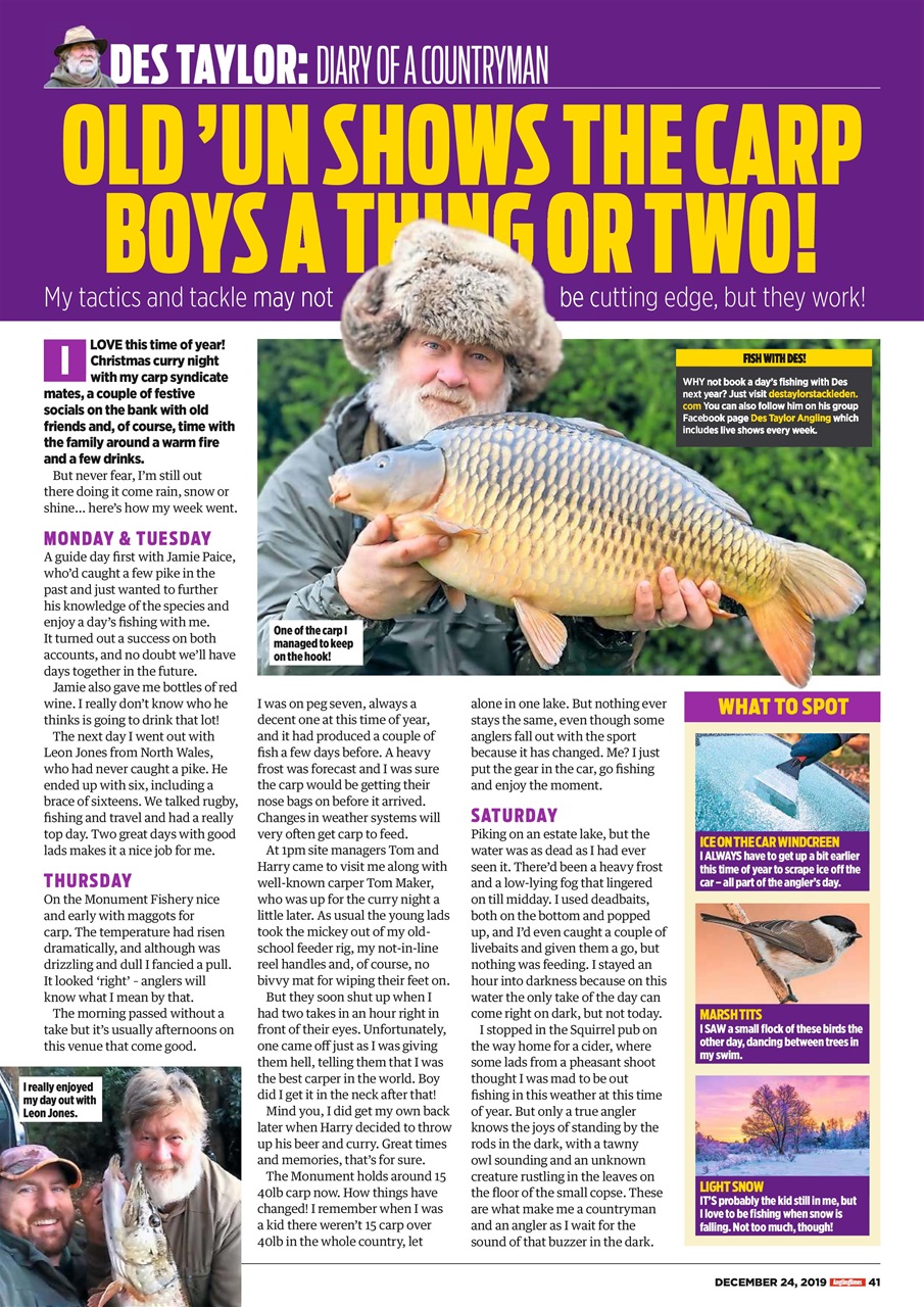 Angling Times Preview Pages