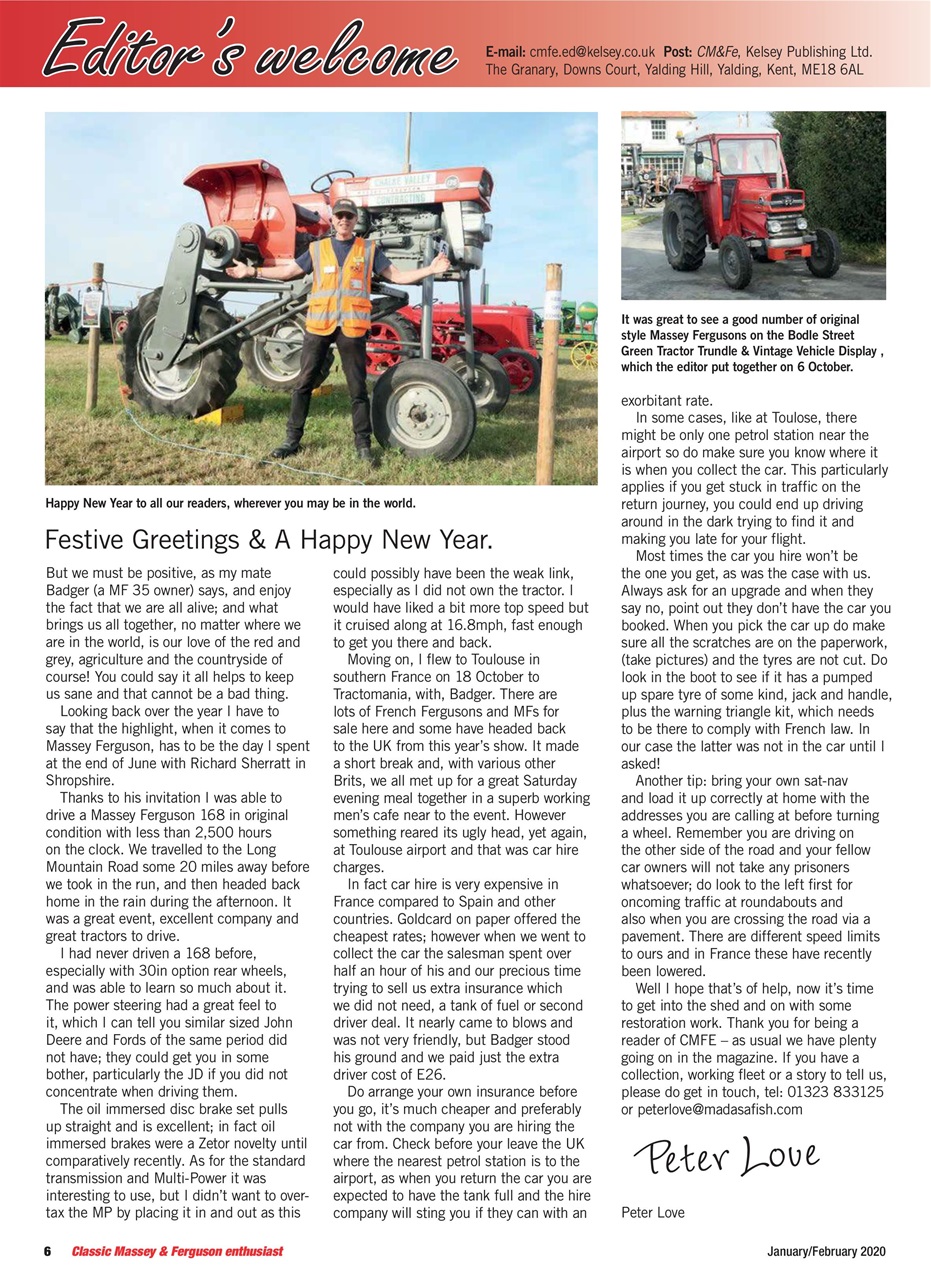 Classic Massey Preview Pages